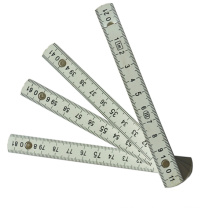 Plastic Folding Ruler with 1m/10folds